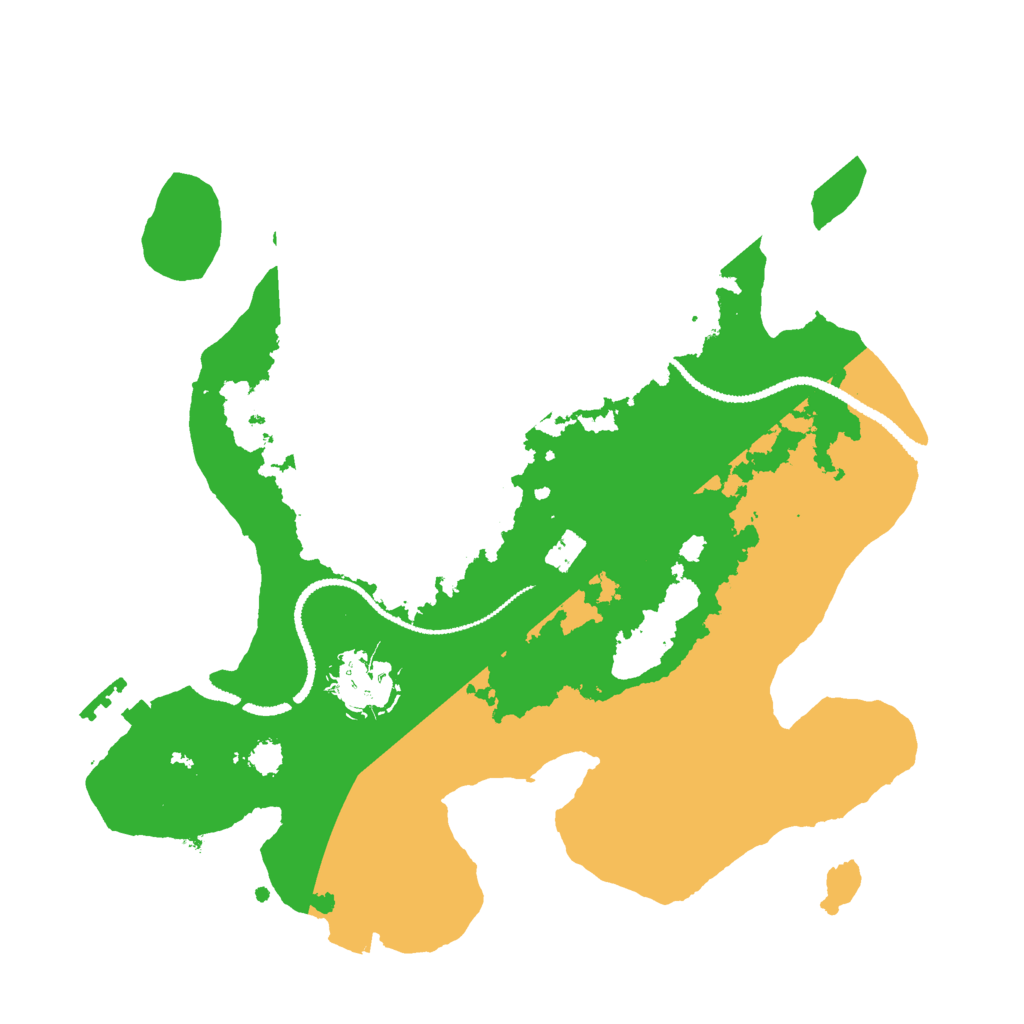 Biome Rust Map: Procedural Map, Size: 2750, Seed: 66565