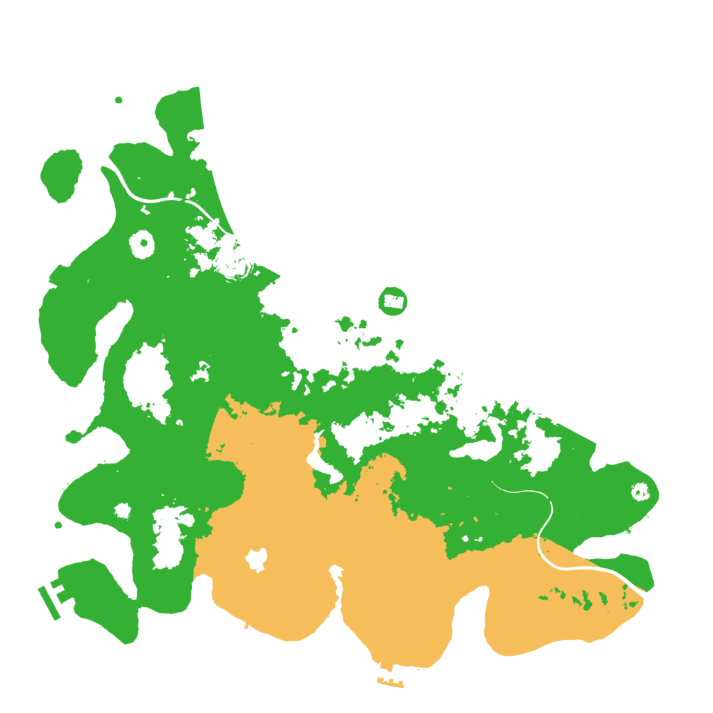 Biome Rust Map: Procedural Map, Size: 4000, Seed: 980657280