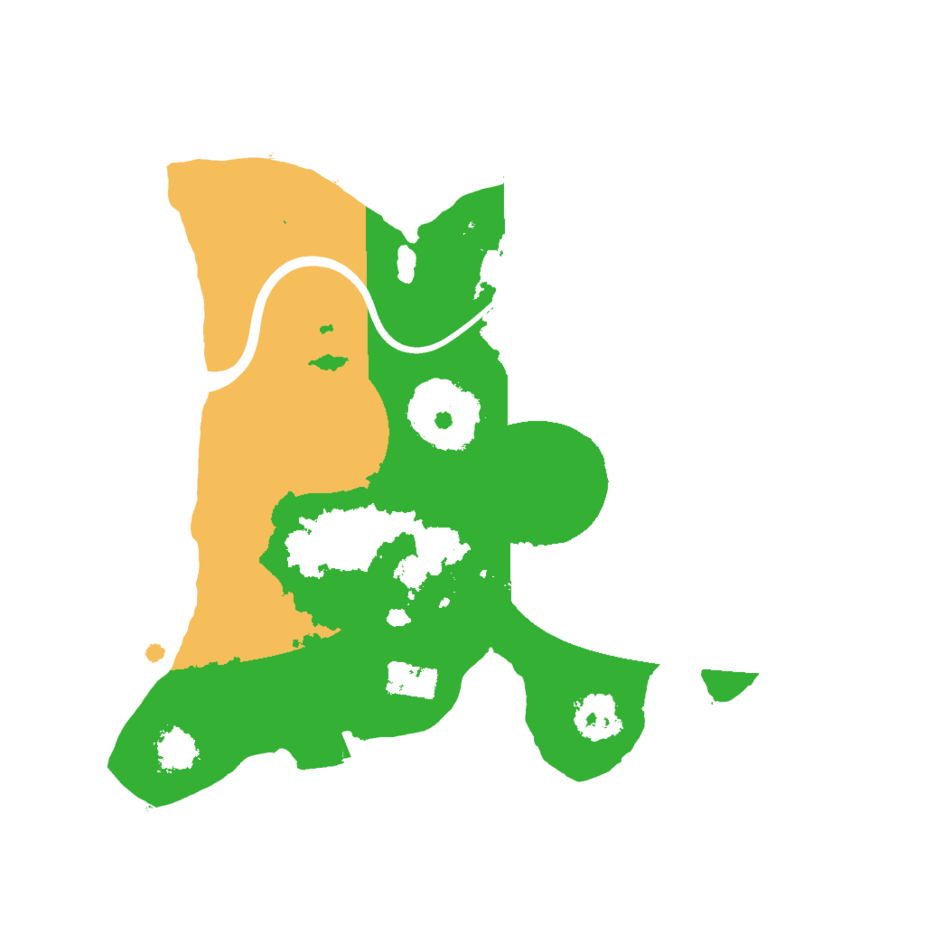 Biome Rust Map: Procedural Map, Size: 2000, Seed: 9861545