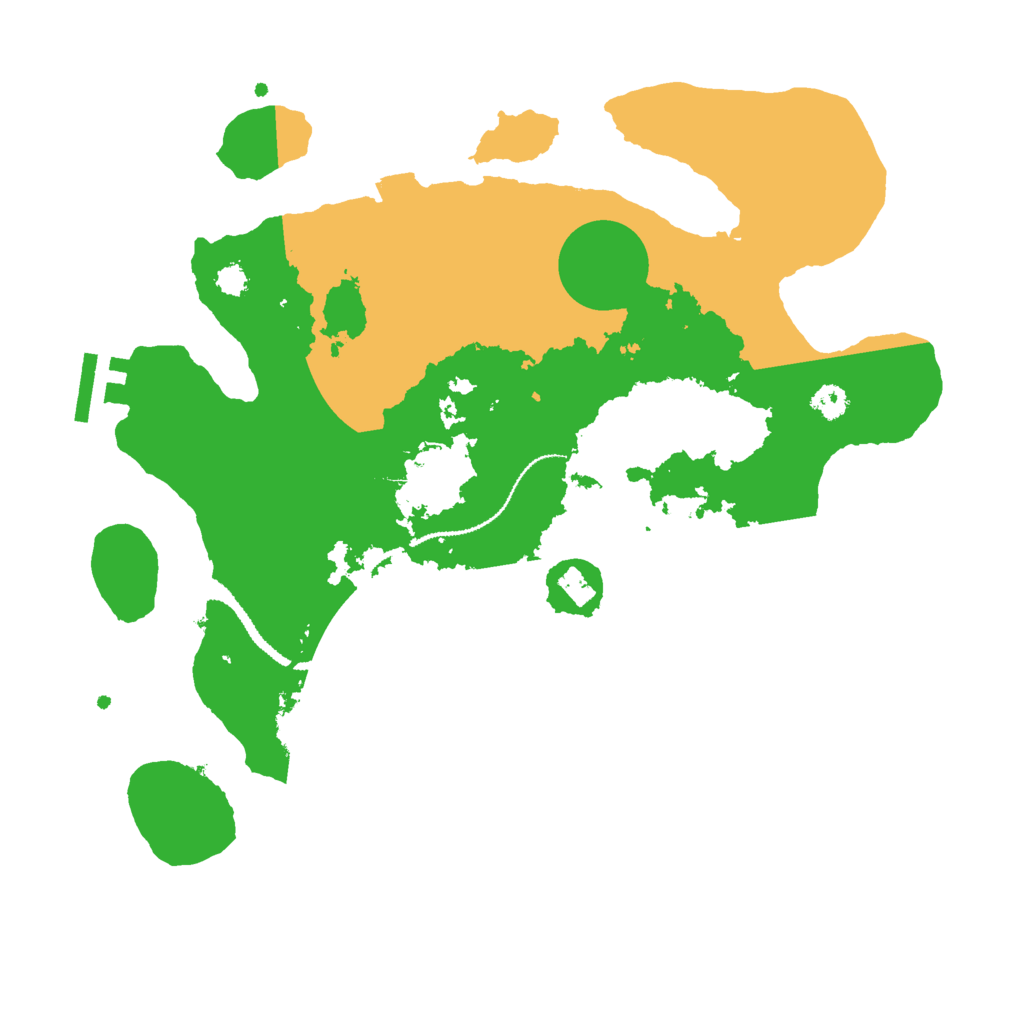 Biome Rust Map: Procedural Map, Size: 3000, Seed: 605019001