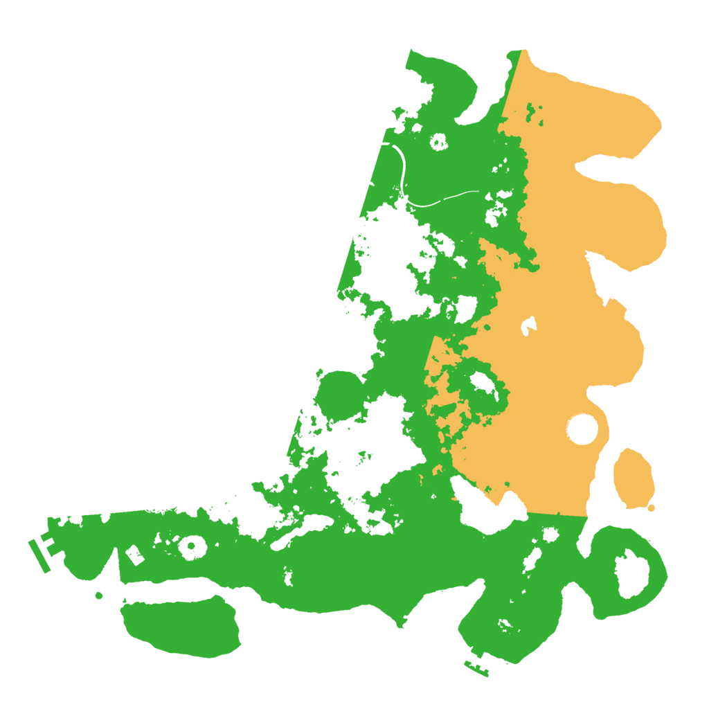 Biome Rust Map: Procedural Map, Size: 4000, Seed: 107197513