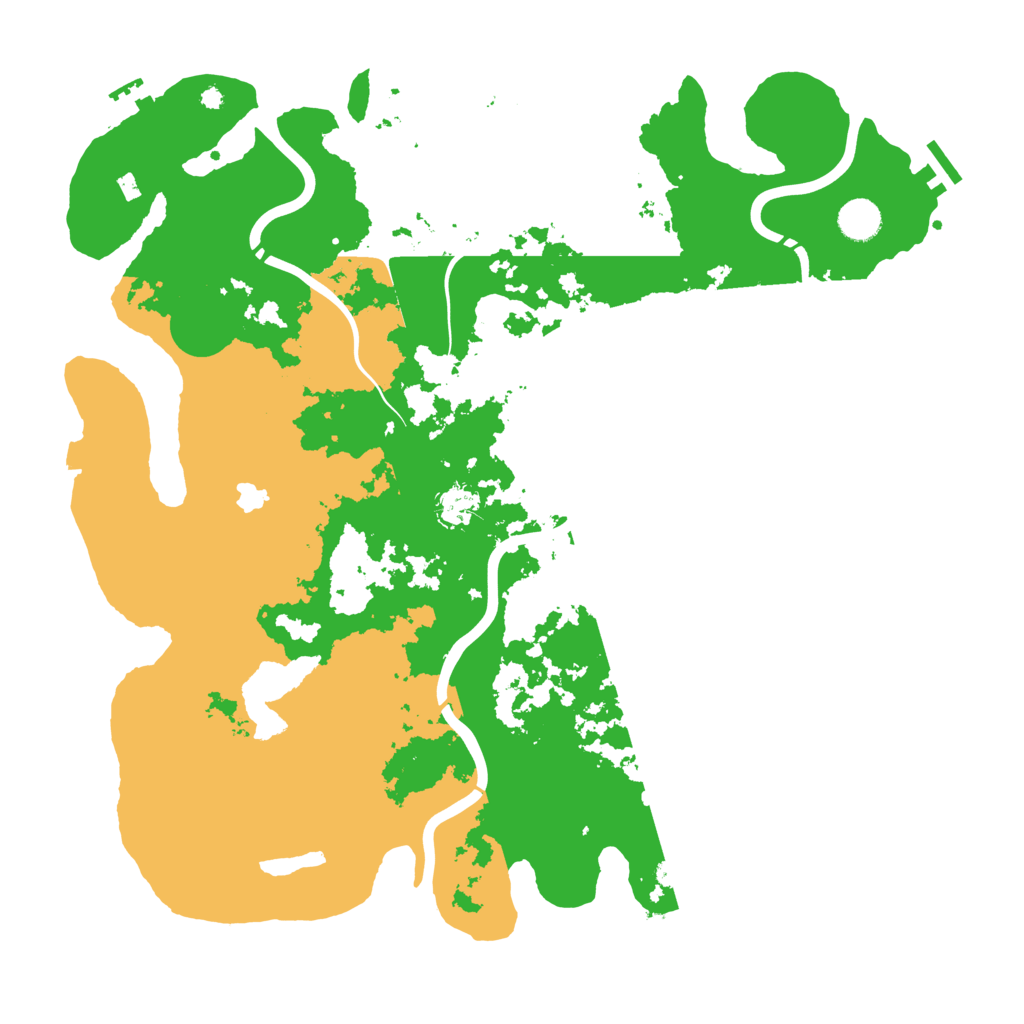 Biome Rust Map: Procedural Map, Size: 4250, Seed: 999875185