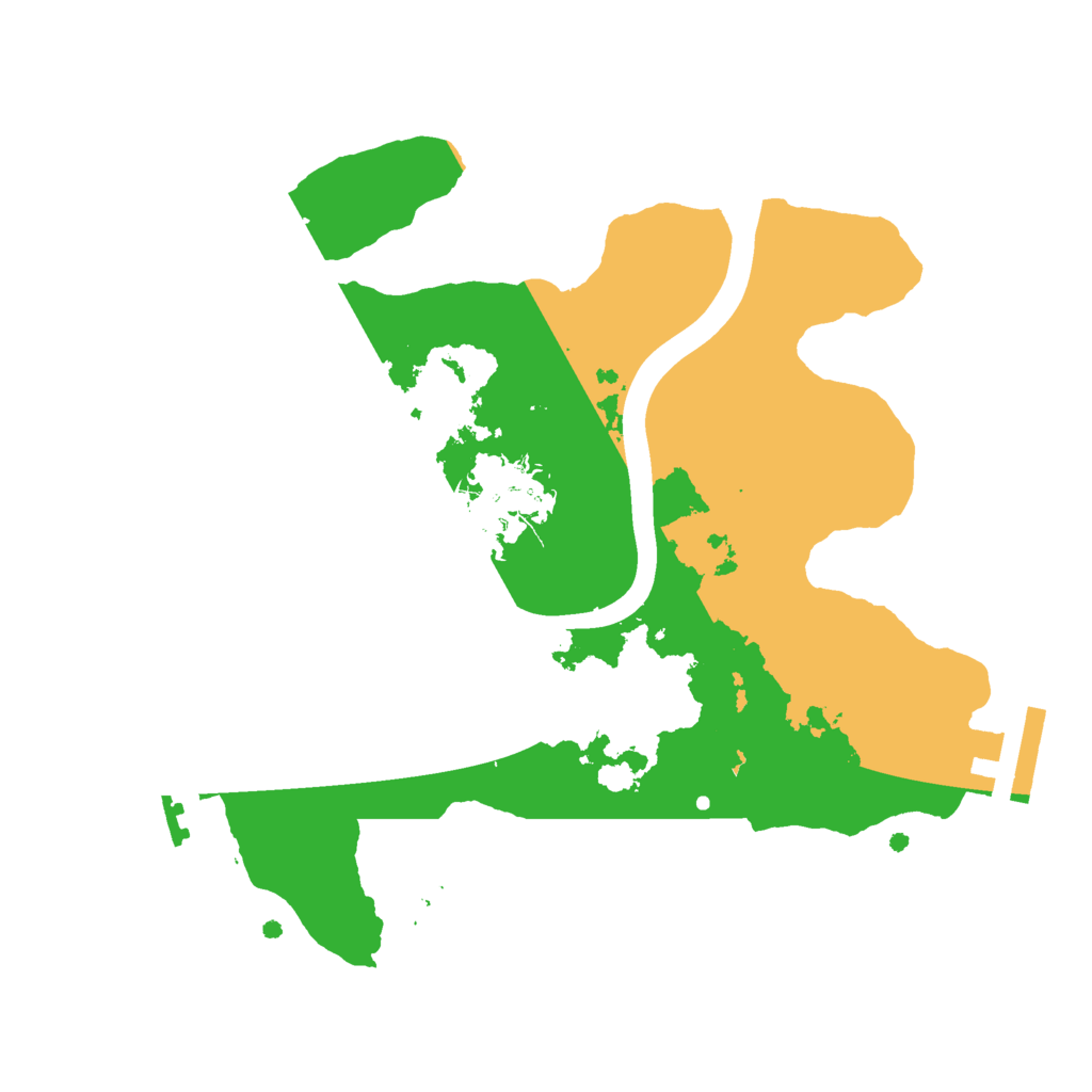 Biome Rust Map: Procedural Map, Size: 2303, Seed: 1062136406