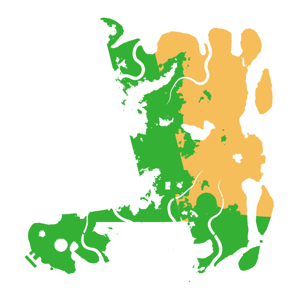 Biome Rust Map: Procedural Map, Size: 4000, Seed: 1455234741