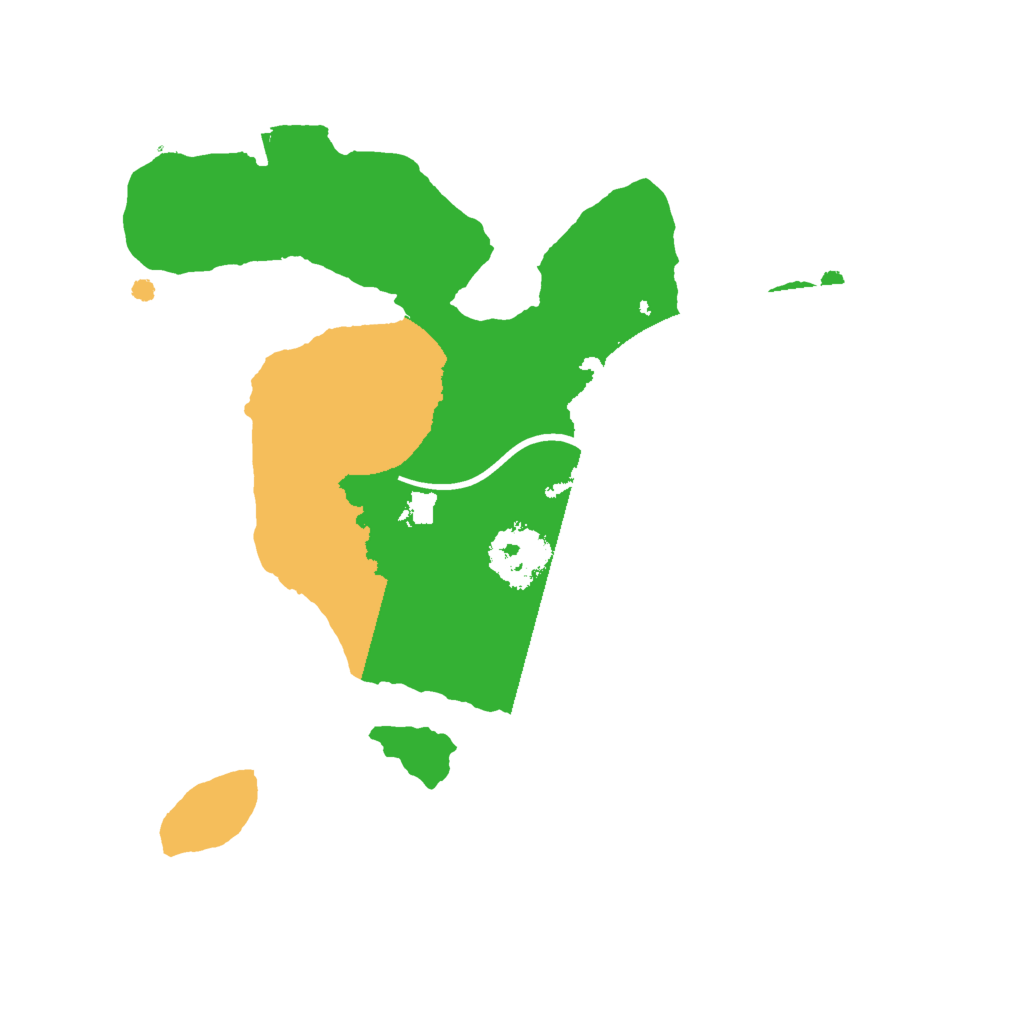 Biome Rust Map: Procedural Map, Size: 1800, Seed: 123458