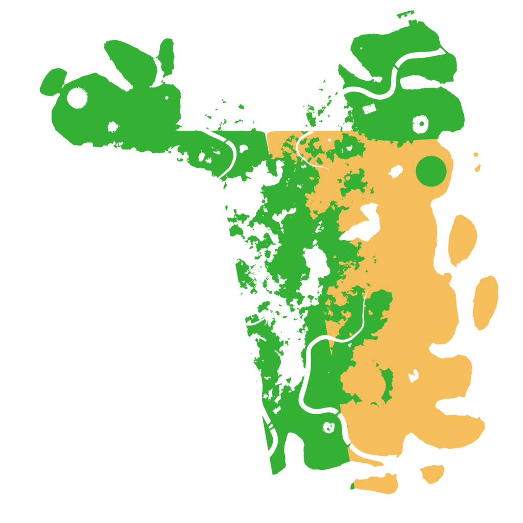 Biome Rust Map: Procedural Map, Size: 4500, Seed: 894755652