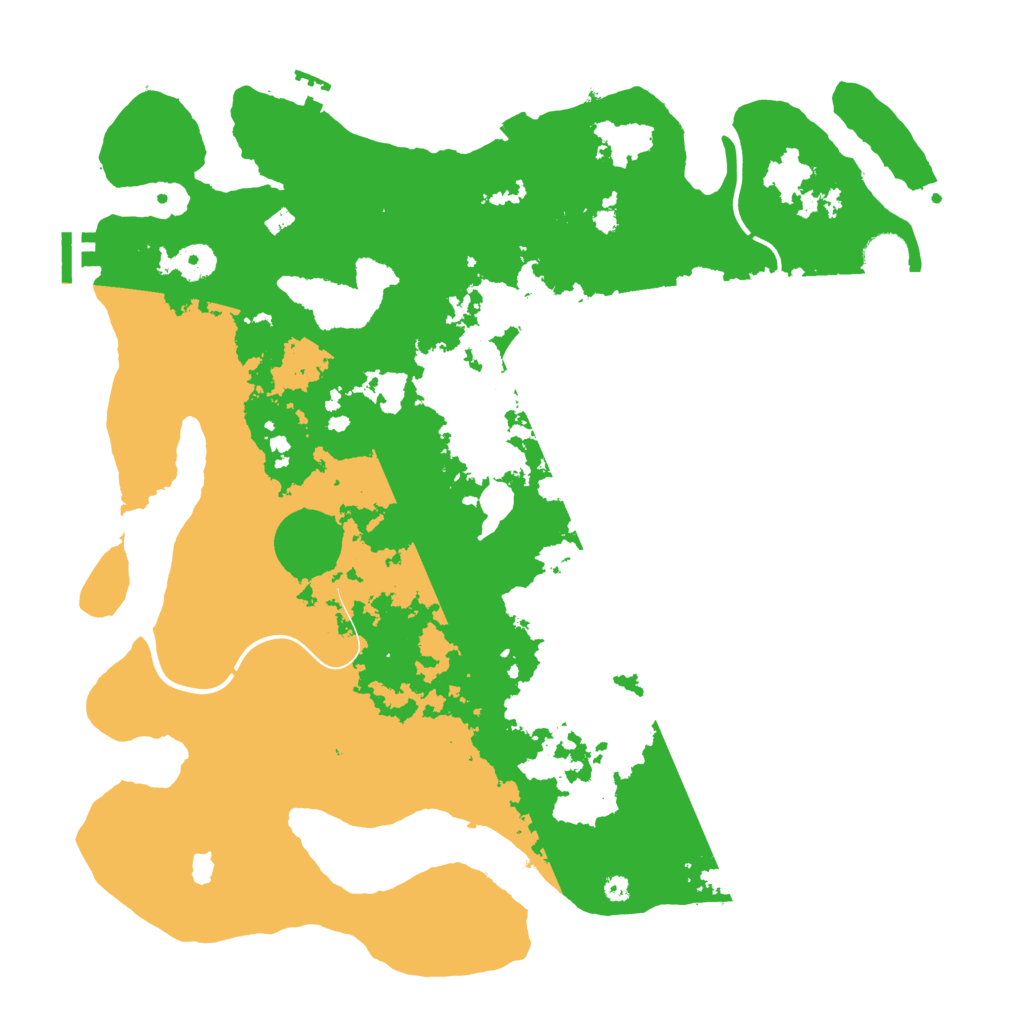 Biome Rust Map: Procedural Map, Size: 4000, Seed: 65678934