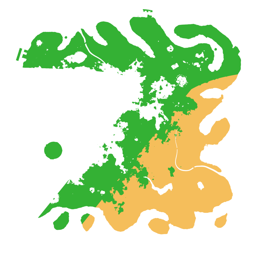 Biome Rust Map: Procedural Map, Size: 4000, Seed: 2033645261