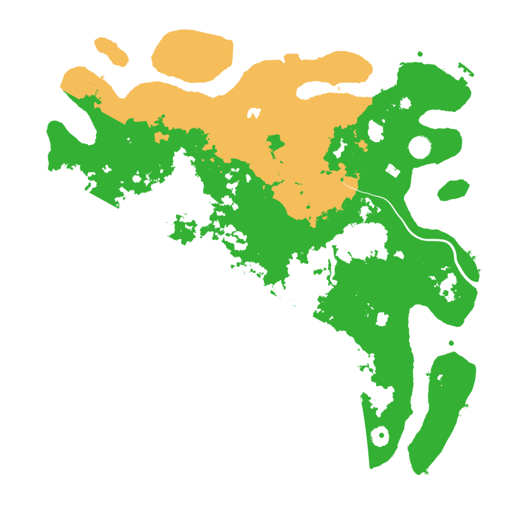 Biome Rust Map: Procedural Map, Size: 4000, Seed: 827374034