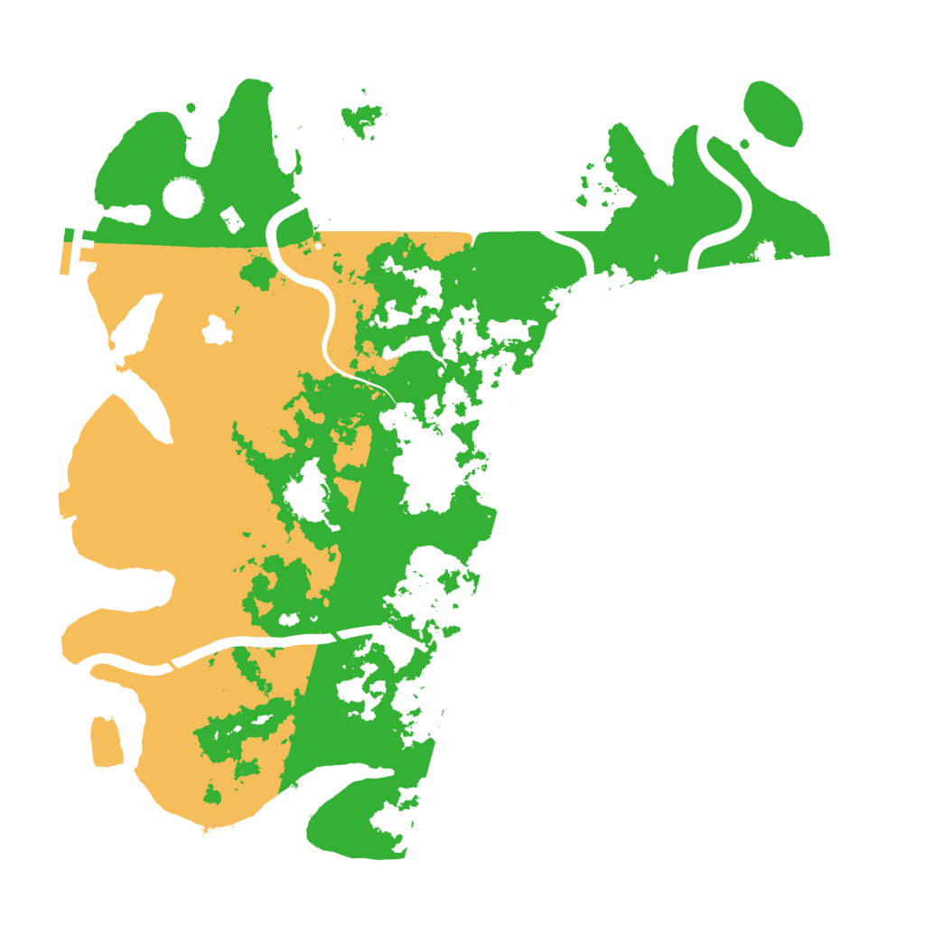 Biome Rust Map: Procedural Map, Size: 4000, Seed: 22431