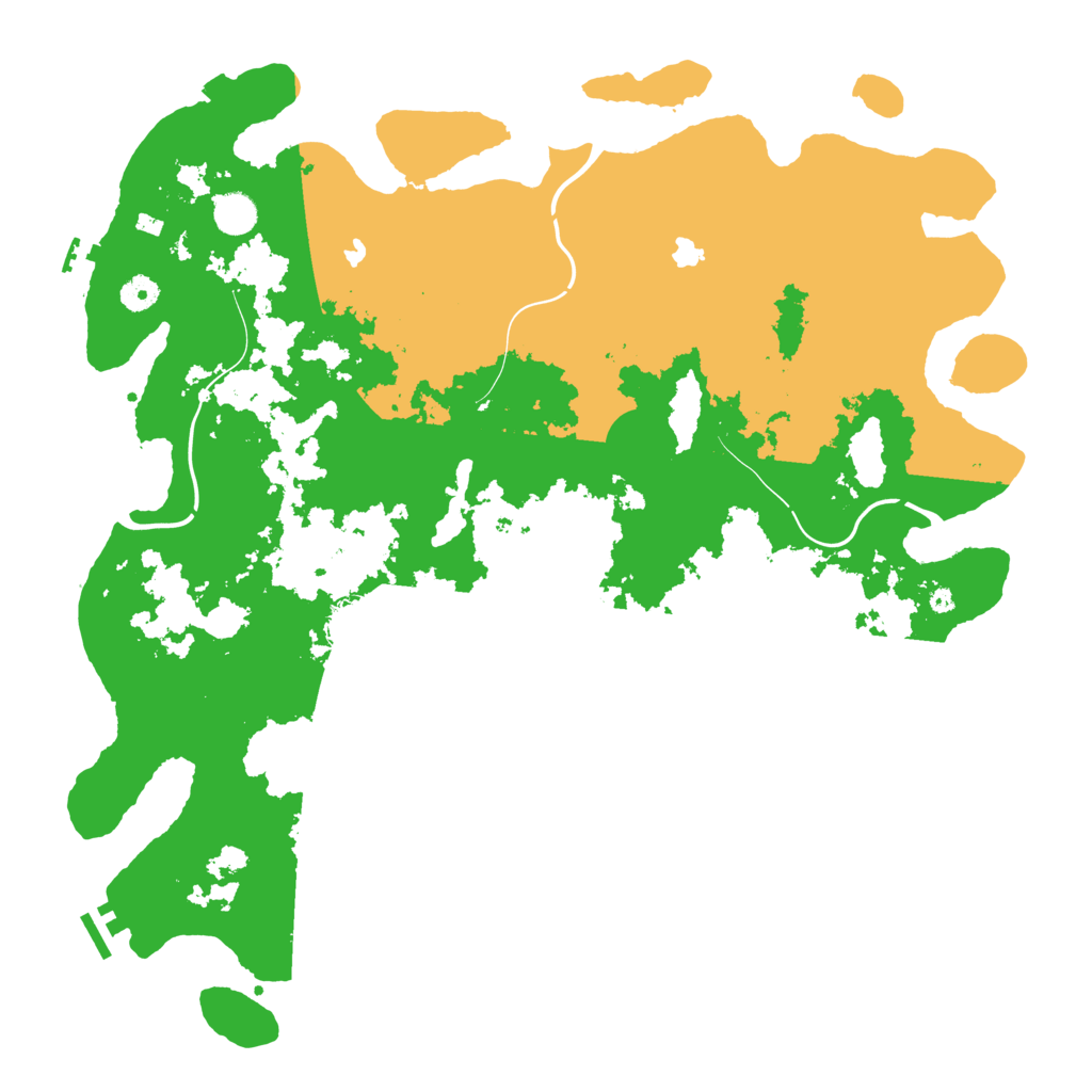 Biome Rust Map: Procedural Map, Size: 4500, Seed: 1782