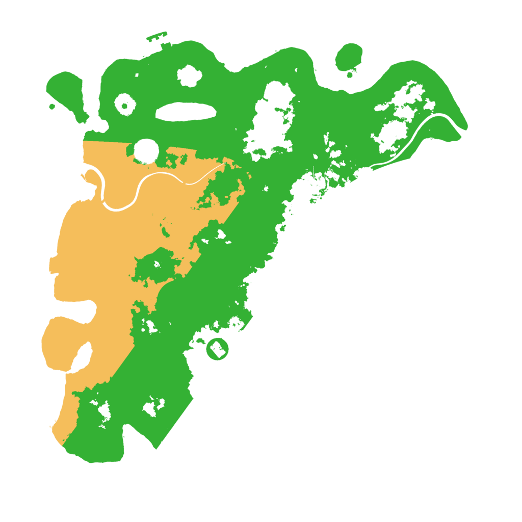 Biome Rust Map: Procedural Map, Size: 3750, Seed: 1414853277