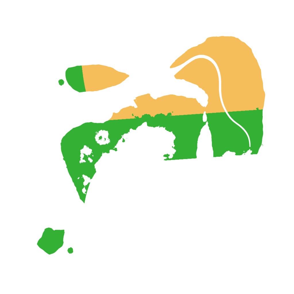 Biome Rust Map: Procedural Map, Size: 2000, Seed: 132339