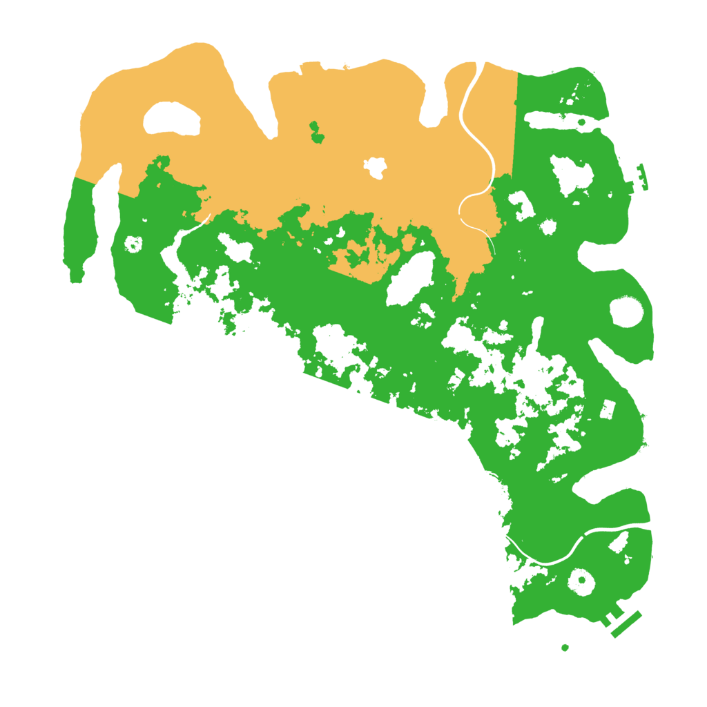 Biome Rust Map: Procedural Map, Size: 4000, Seed: 94565395