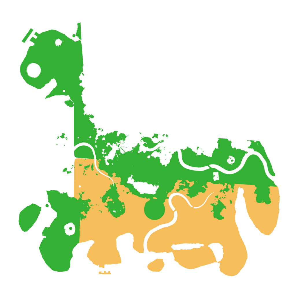 Biome Rust Map: Procedural Map, Size: 3750, Seed: 1509011702