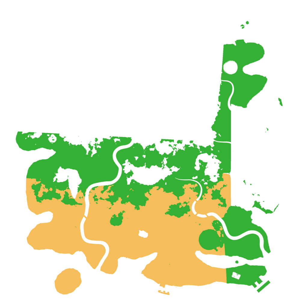 Biome Rust Map: Procedural Map, Size: 4000, Seed: 1484590620