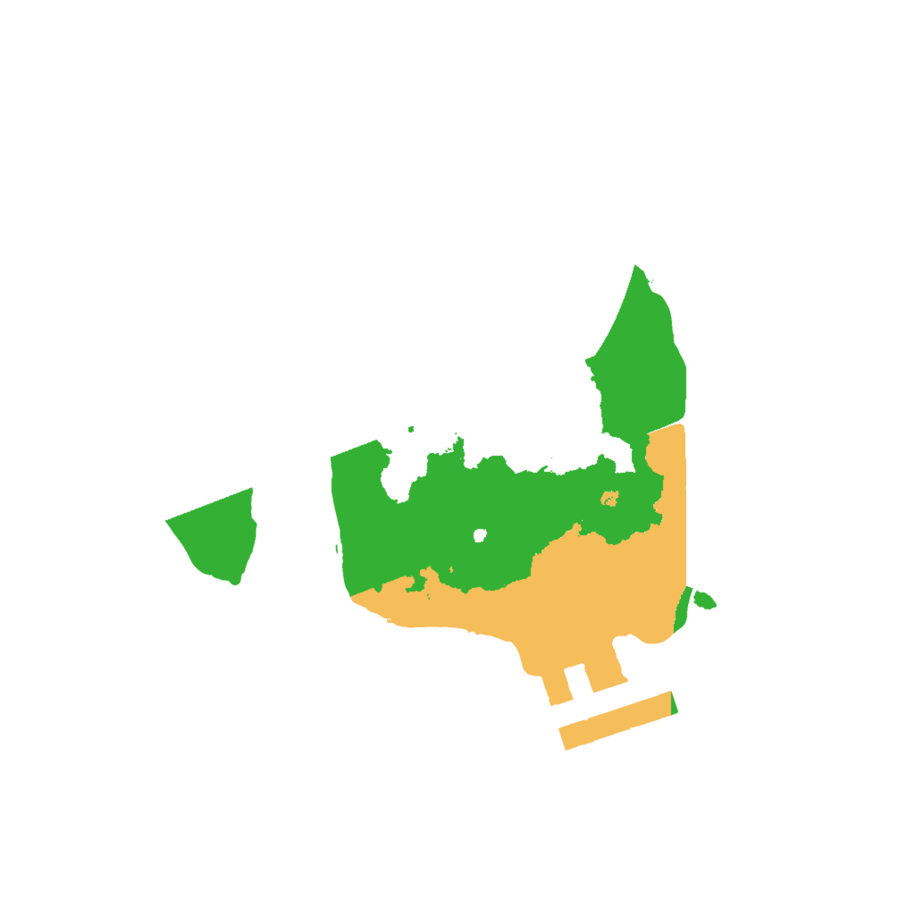 Biome Rust Map: Procedural Map, Size: 1550, Seed: 5161510