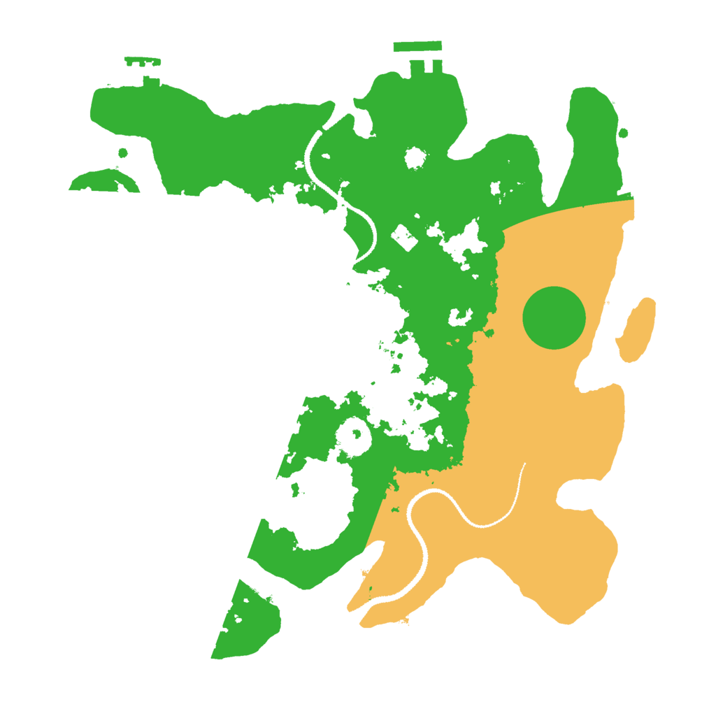 Biome Rust Map: Procedural Map, Size: 3000, Seed: 1650498912
