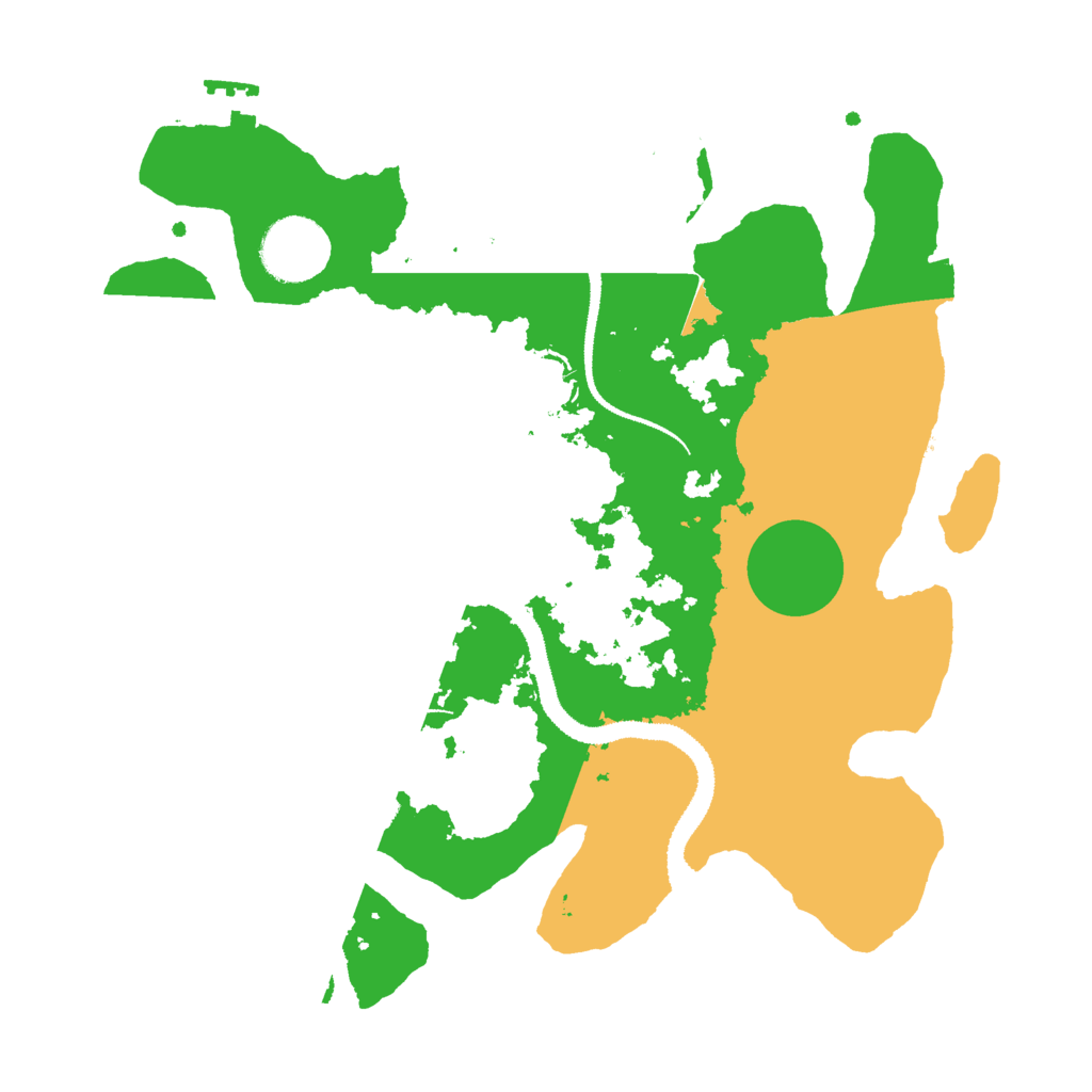 Biome Rust Map: Procedural Map, Size: 3000, Seed: 1650498912