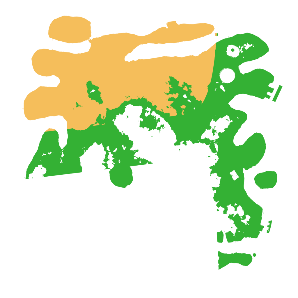 Biome Rust Map: Procedural Map, Size: 3500, Seed: 1325227326
