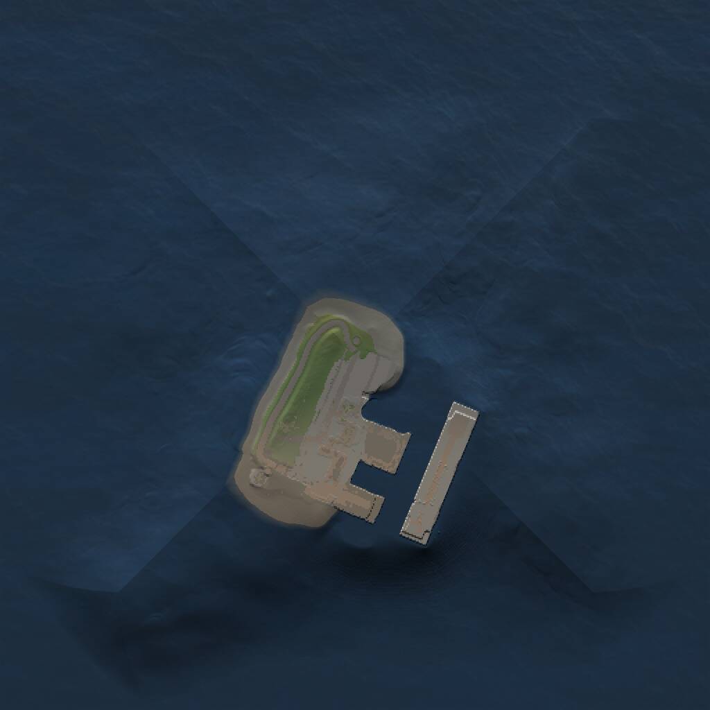 Rust Map: Procedural Map, Size: 1000, Seed: 21579256, 2 Monuments