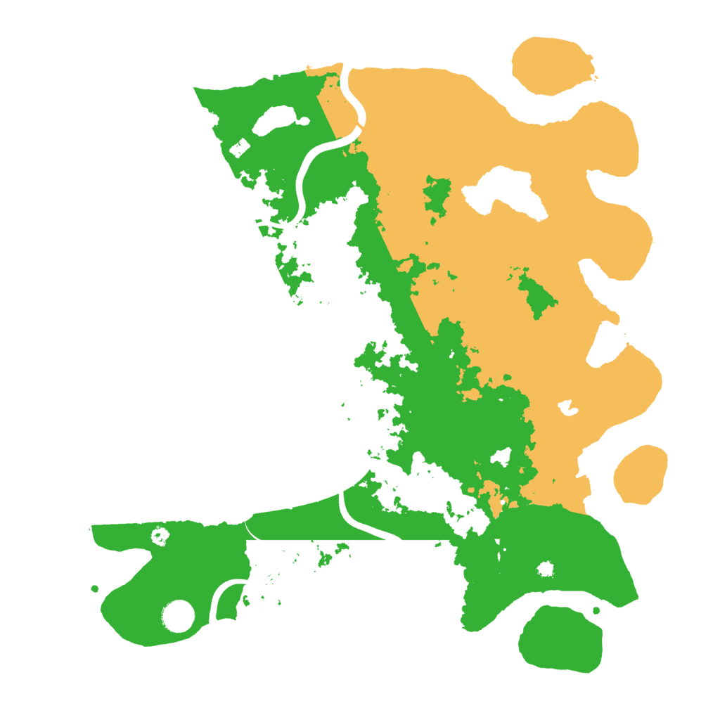 Biome Rust Map: Procedural Map, Size: 4000, Seed: 1612272763