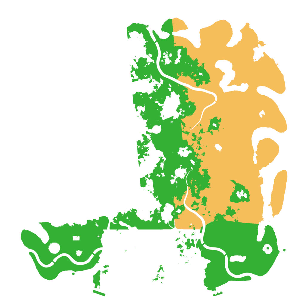 Biome Rust Map: Procedural Map, Size: 4800, Seed: 1662263315