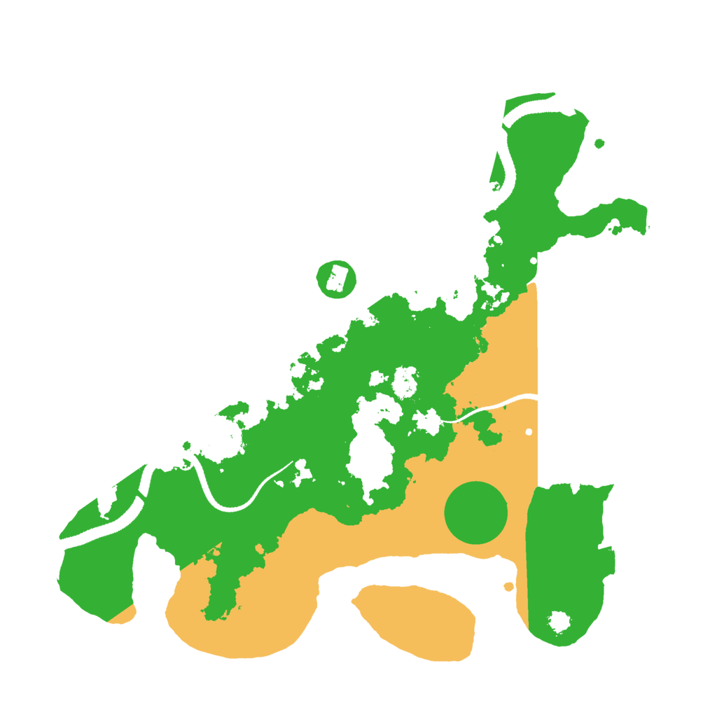 Biome Rust Map: Procedural Map, Size: 3000, Seed: 706099464