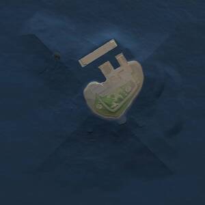 Thumbnail Rust Map: Procedural Map, Size: 1000, Seed: 182, 2 Monuments