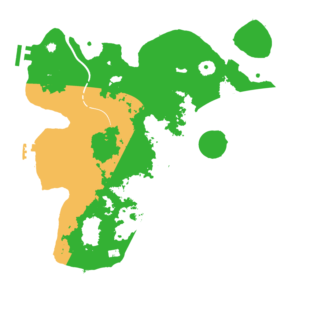 Biome Rust Map: Procedural Map, Size: 3000, Seed: 17862