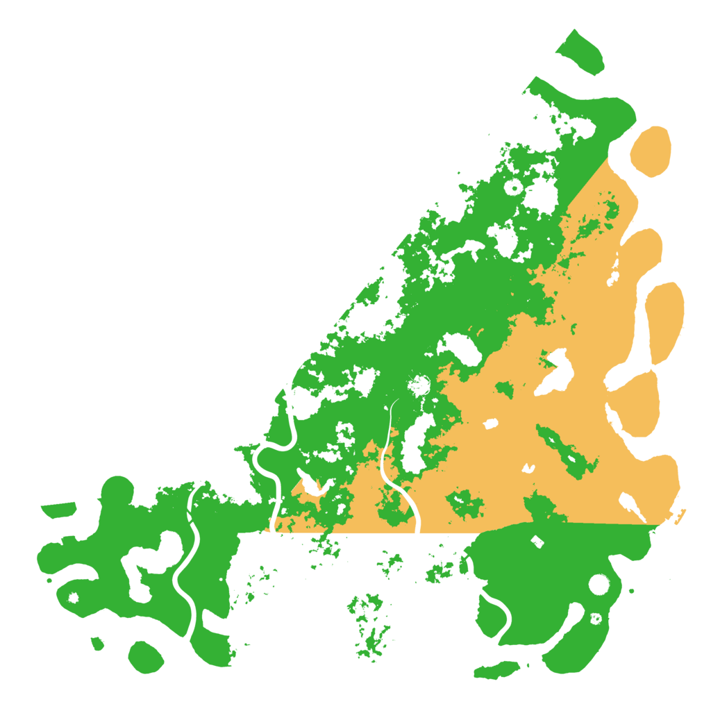 Biome Rust Map: Procedural Map, Size: 6000, Seed: 2010145023