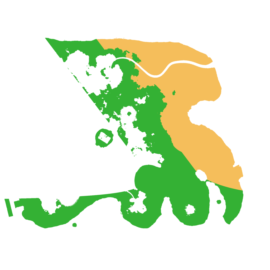 Biome Rust Map: Procedural Map, Size: 2500, Seed: 786234