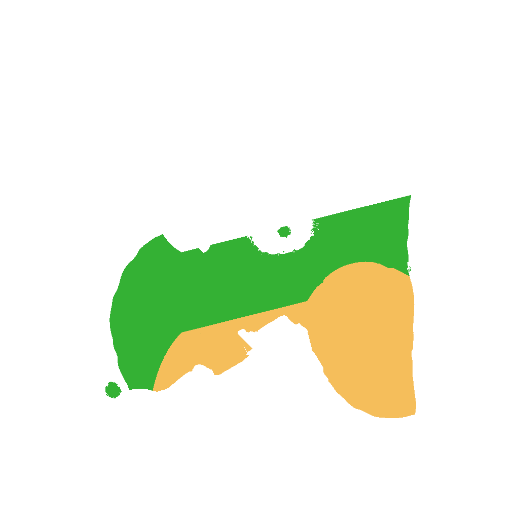 Biome Rust Map: Procedural Map, Size: 1336, Seed: 1