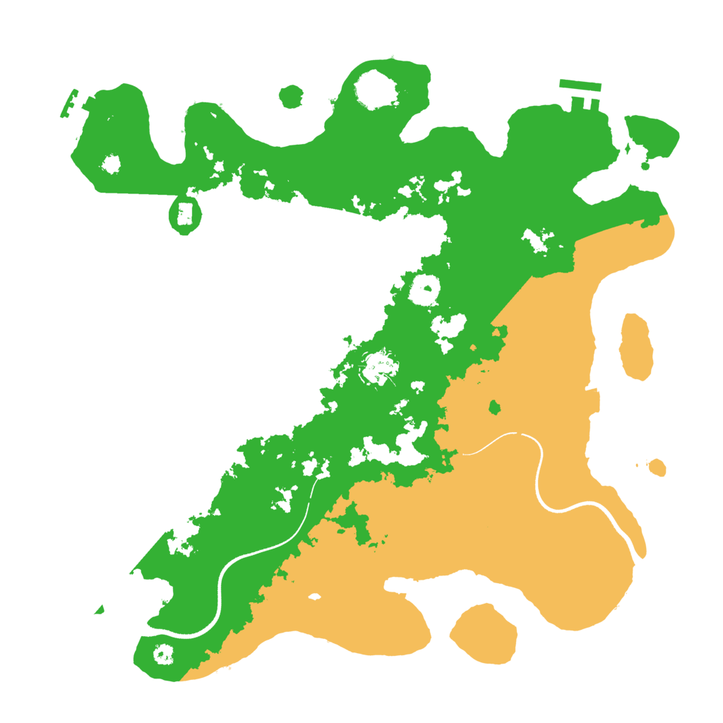 Biome Rust Map: Procedural Map, Size: 3500, Seed: 1856432901
