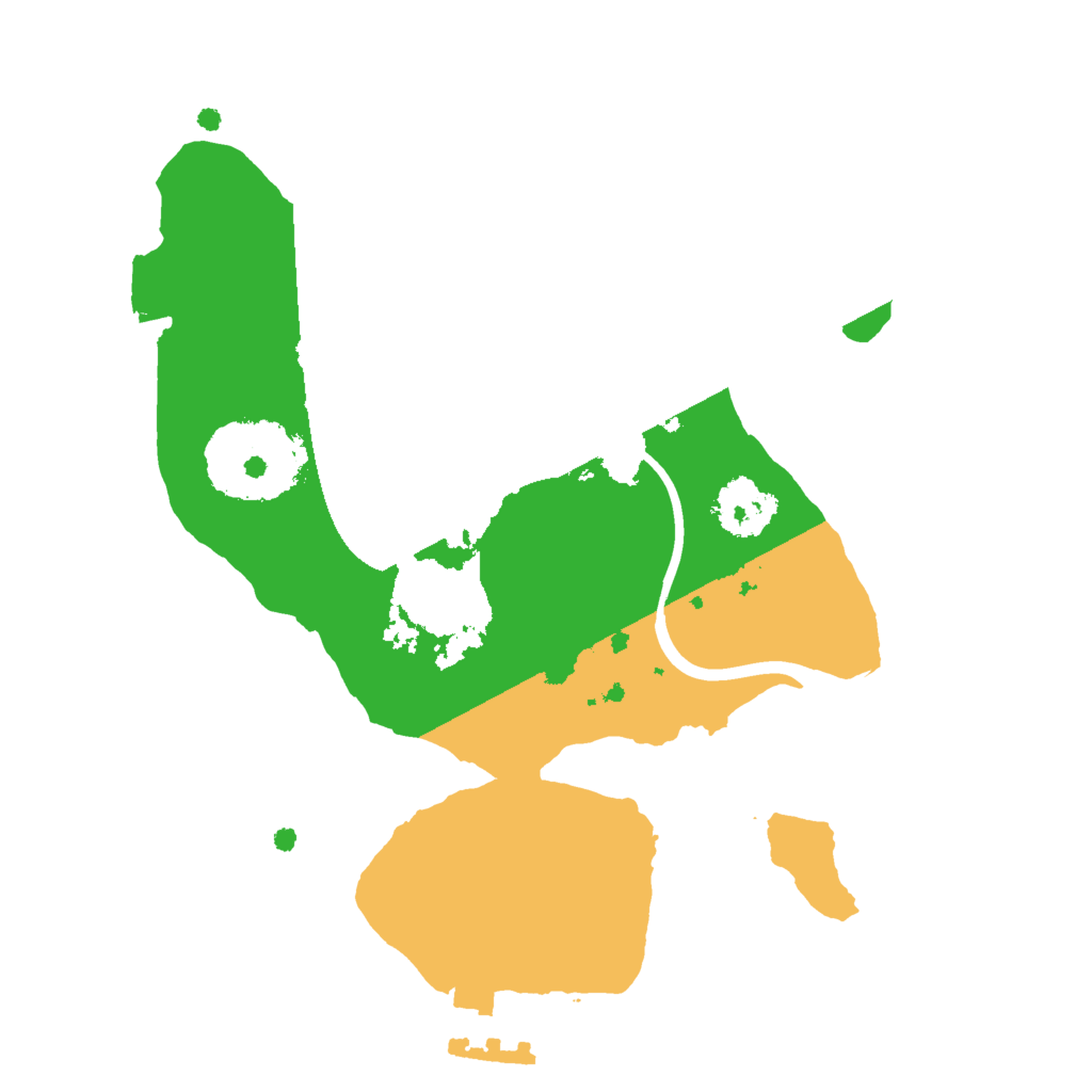 Biome Rust Map: Procedural Map, Size: 1900, Seed: 5822571