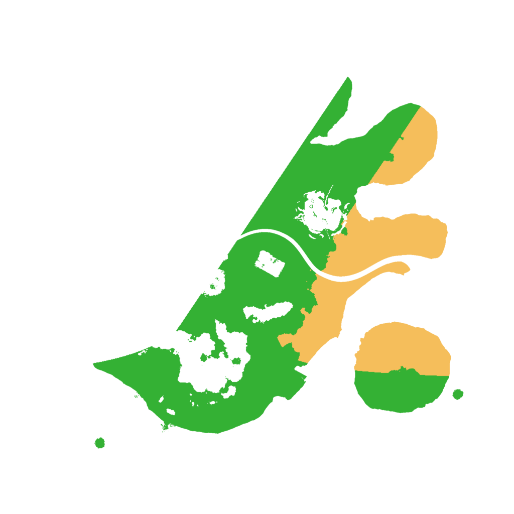 Biome Rust Map: Procedural Map, Size: 2000, Seed: 2106951263