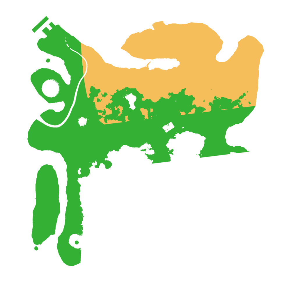 Biome Rust Map: Procedural Map, Size: 3000, Seed: 218046099