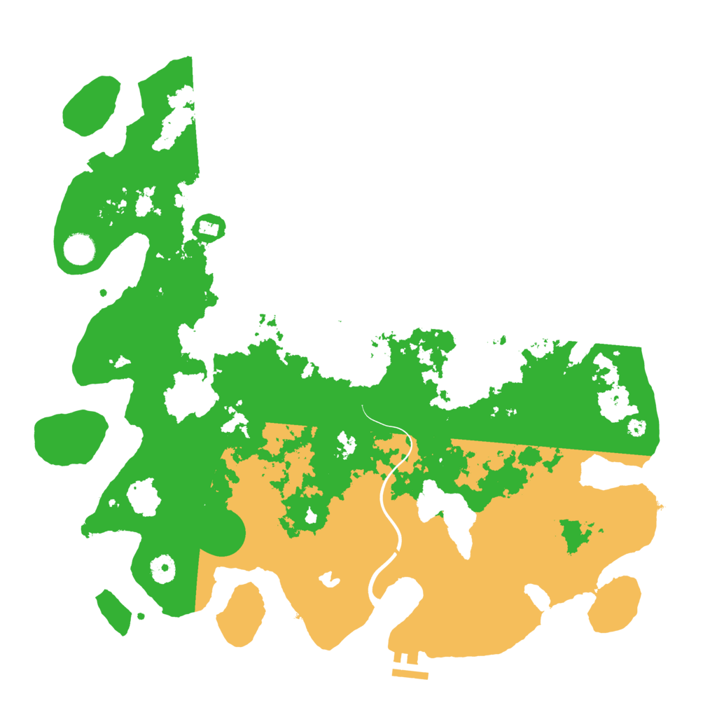 Biome Rust Map: Procedural Map, Size: 4000, Seed: 7220759