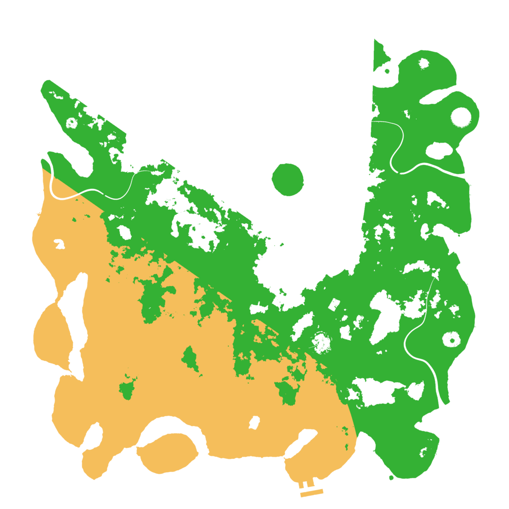 Biome Rust Map: Procedural Map, Size: 4500, Seed: 1775484034