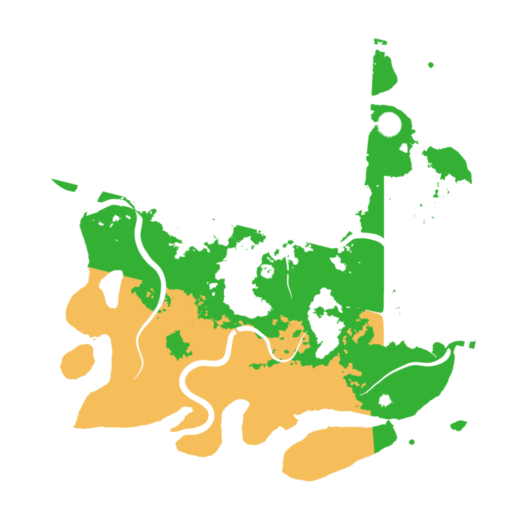 Biome Rust Map: Procedural Map, Size: 3750, Seed: 44782922
