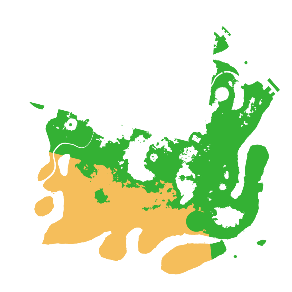 Biome Rust Map: Procedural Map, Size: 3750, Seed: 44782922