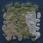 Thumbnail Rust Map: Procedural Map, Size: 4500, Seed: 787878, 16 Monuments
