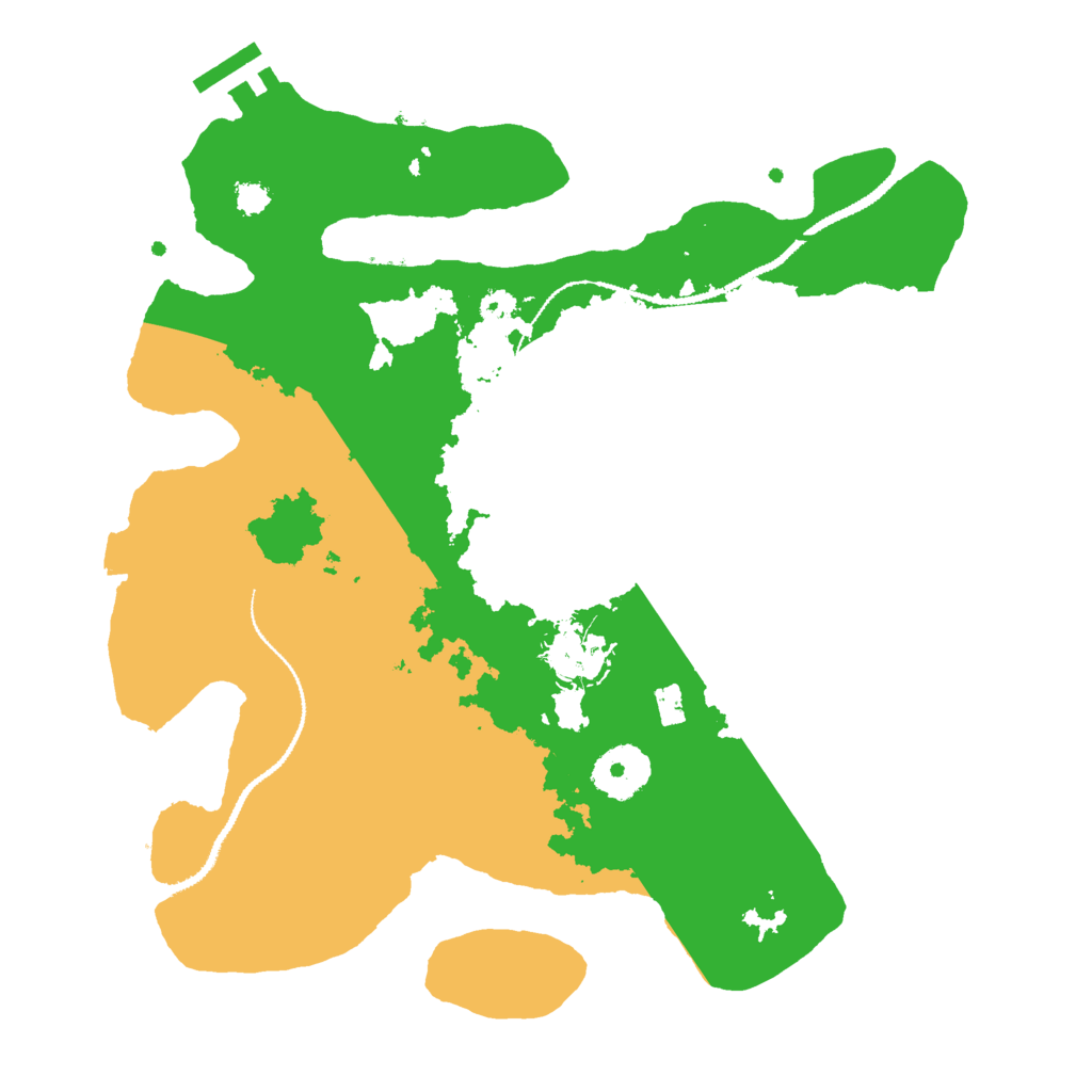 Biome Rust Map: Procedural Map, Size: 3000, Seed: 9130846
