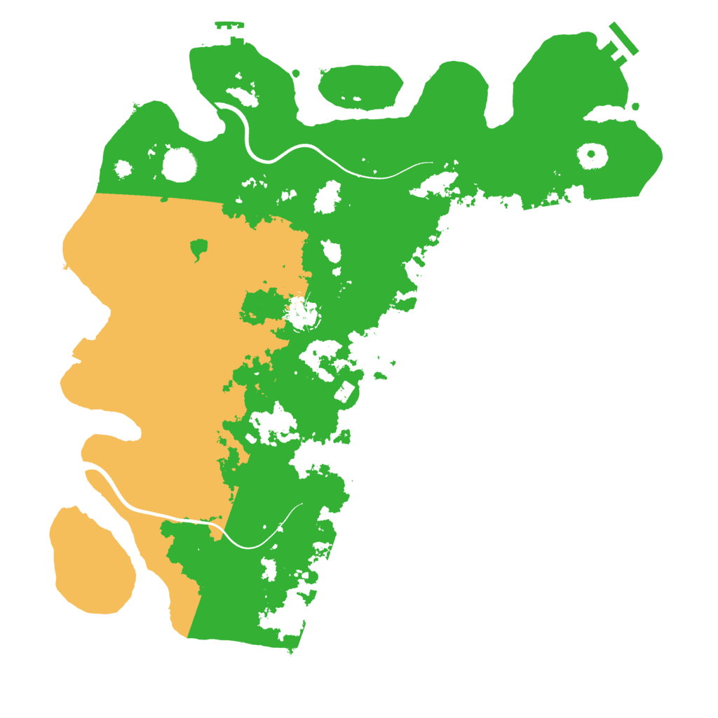 Biome Rust Map: Procedural Map, Size: 3750, Seed: 705295135