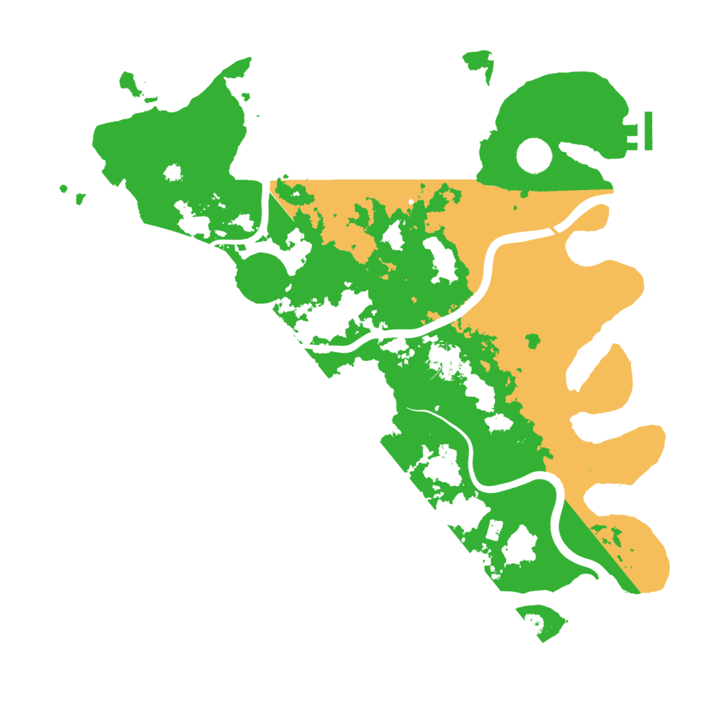 Biome Rust Map: Procedural Map, Size: 3750, Seed: 1708668230