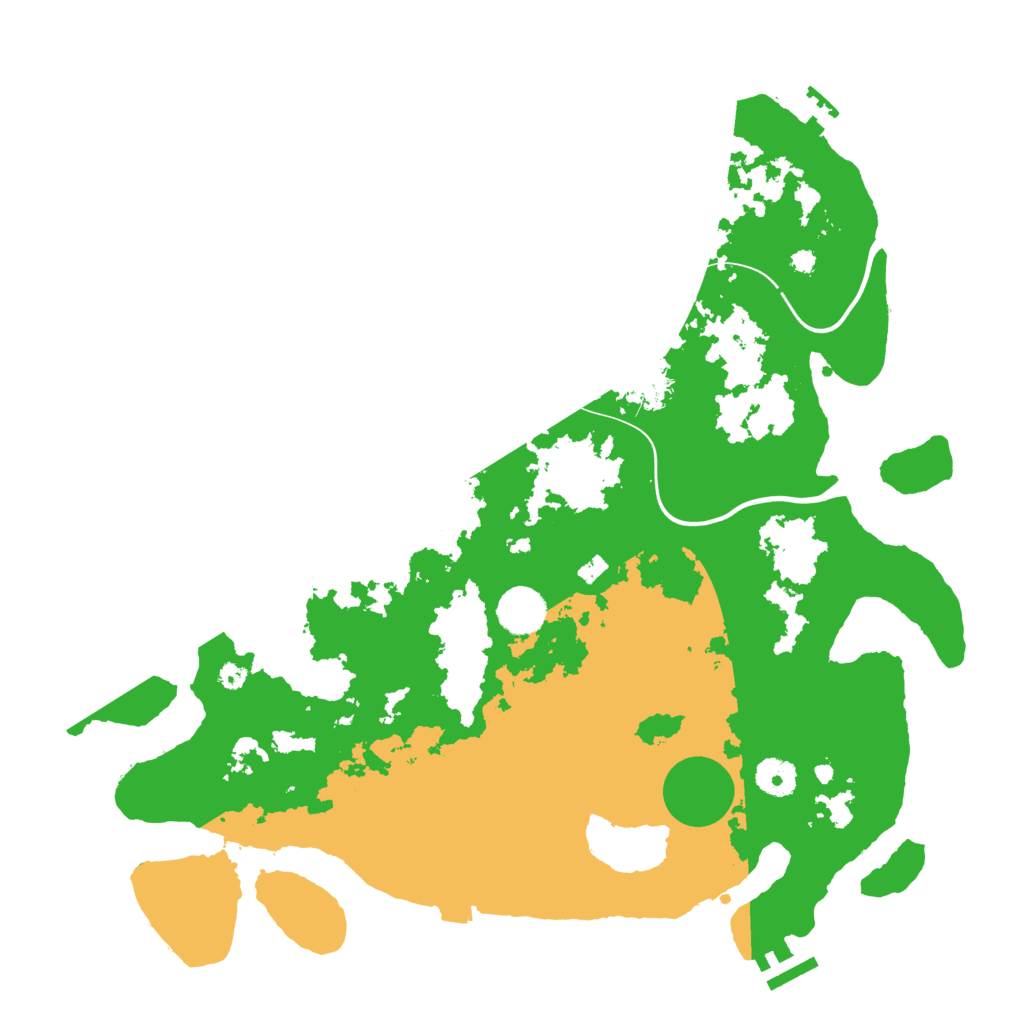 Biome Rust Map: Procedural Map, Size: 3850, Seed: 32559450