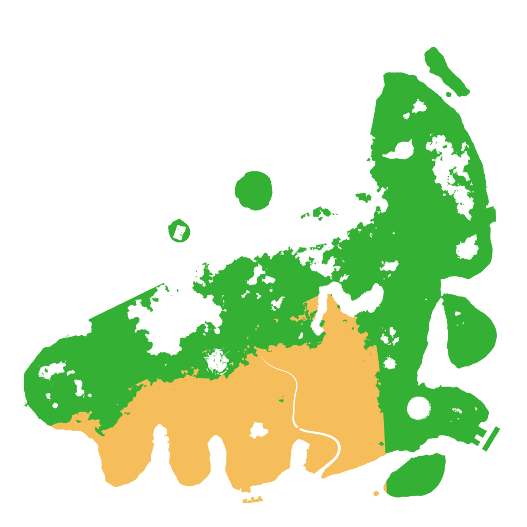 Biome Rust Map: Procedural Map, Size: 4000, Seed: 1971156801