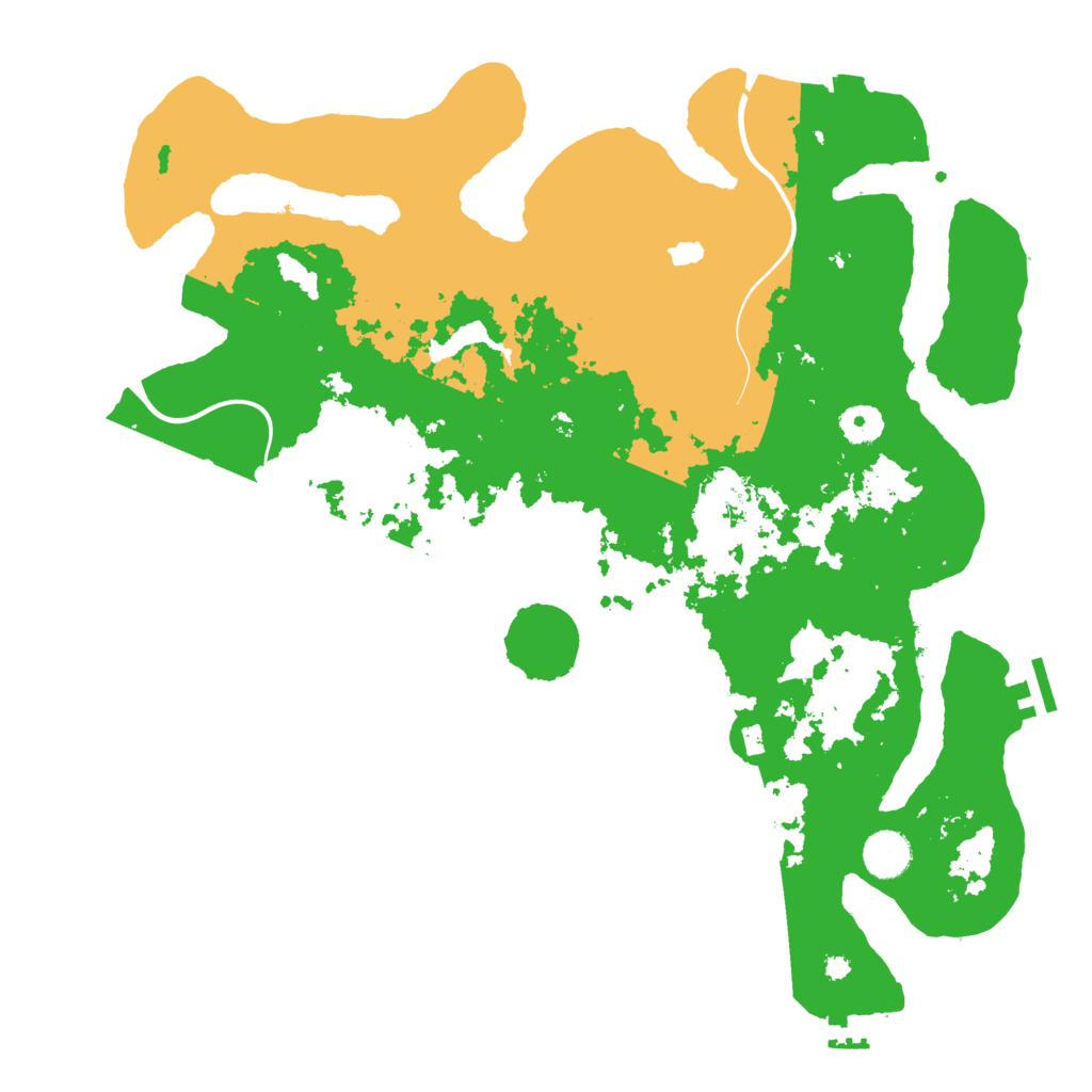 Biome Rust Map: Procedural Map, Size: 4000, Seed: 2138432190