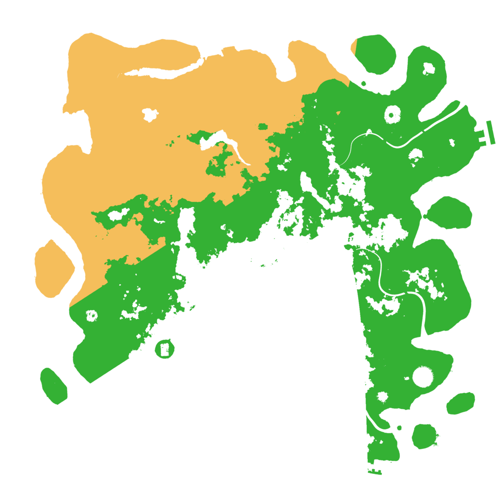 Biome Rust Map: Procedural Map, Size: 4250, Seed: 148696626