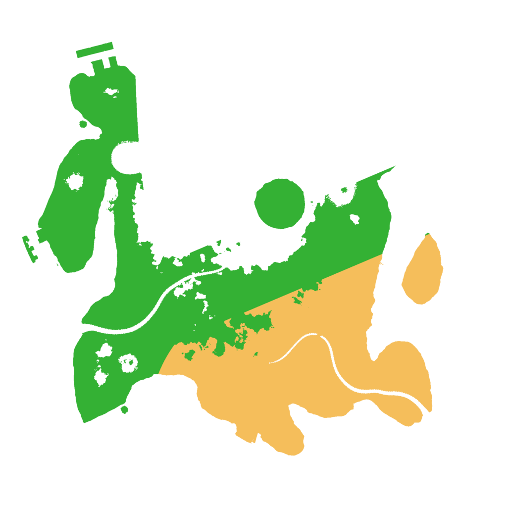 Biome Rust Map: Procedural Map, Size: 2750, Seed: 366566183